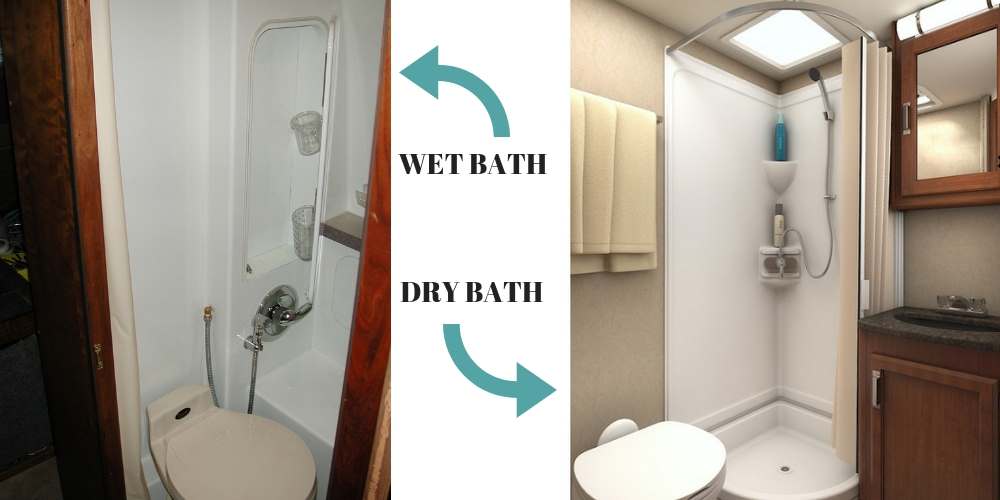 wet bath versus dry bath