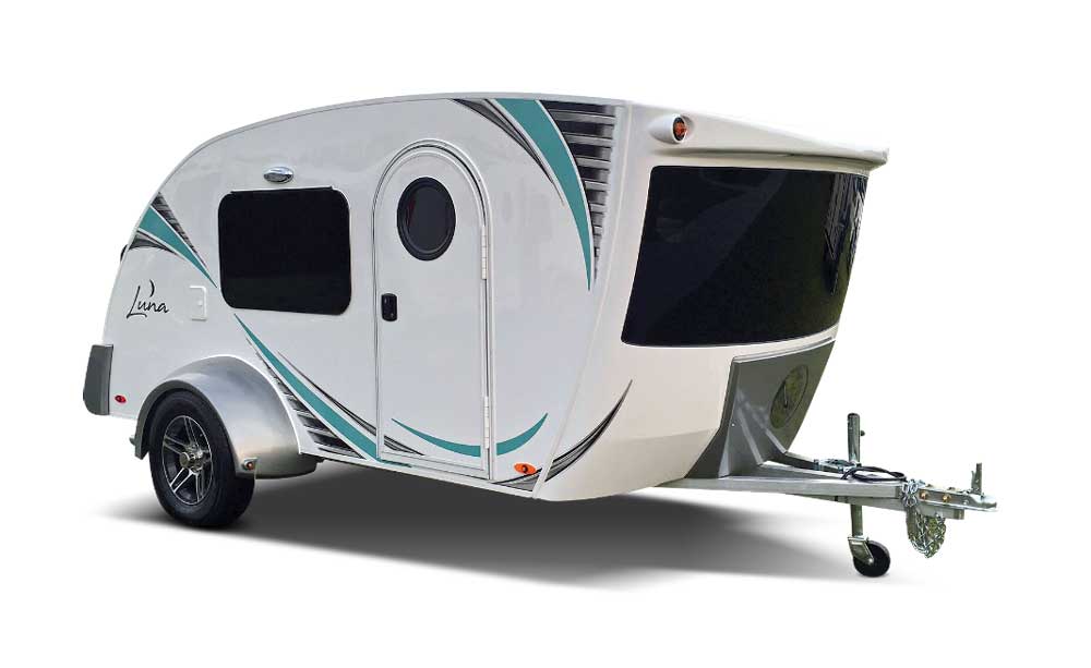 InTech RV Luna lightweight travel trailers under 2000 pounds