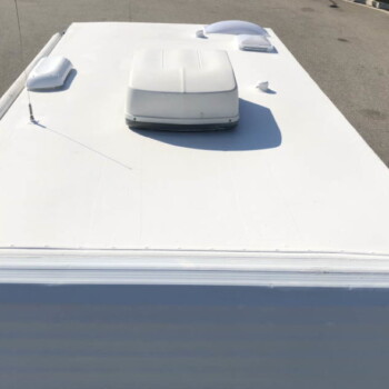 TPO roof on an rv