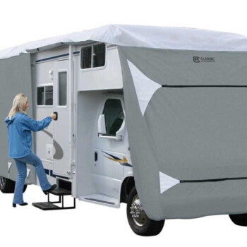 how to fold a travel trailer cover