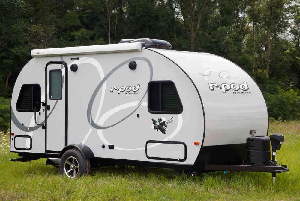 Forest River ultralight small travel trailer