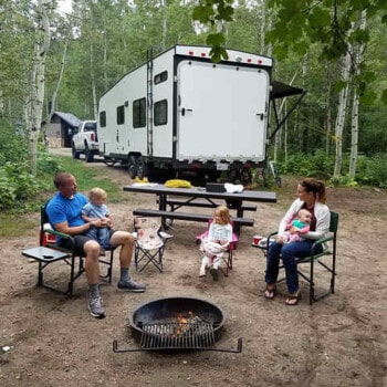 best travel trailer RVs for families