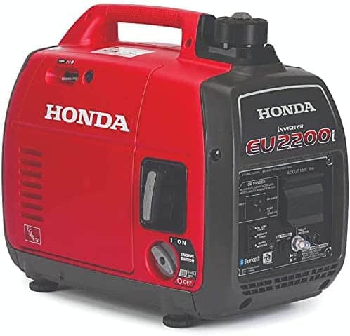 Honda EU2200i 2200-Watt 120-Volt Super Quiet Portable Inverter Generator with CO-Minder