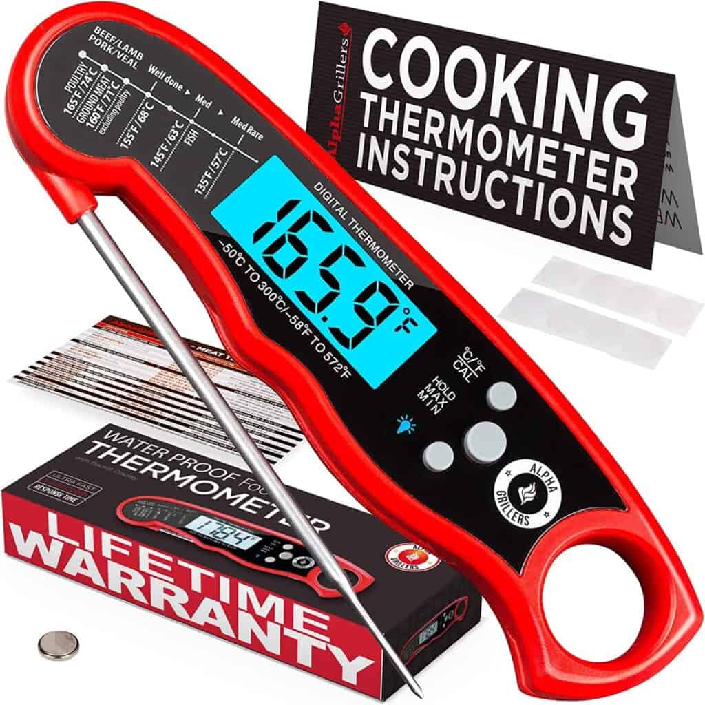 Alpha Grillers meat thermometer