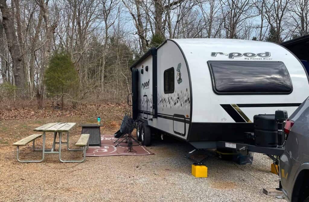 r-pod RP-202 Mammoth Caves campsite (Image with permission: Sky Arvin)