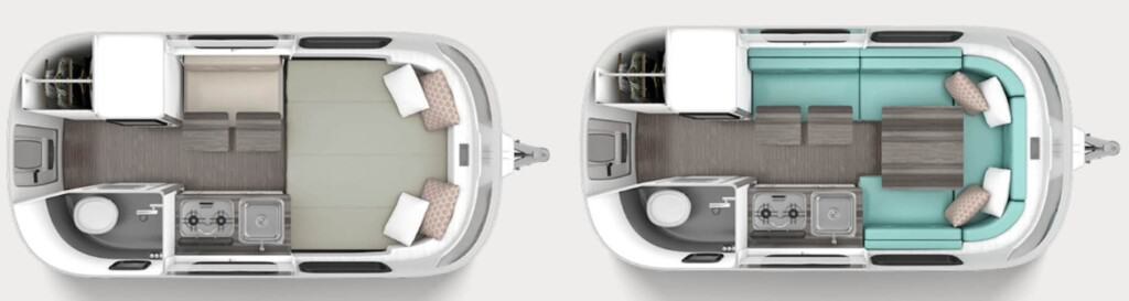 Airstream Nest Floorplans (Image: Thor Industries)