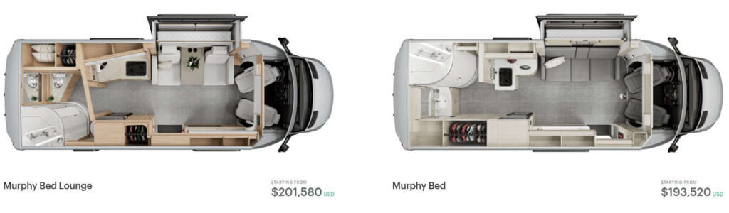 Unity FX Murphy Bed Floorplans (Image Travel Leisure)