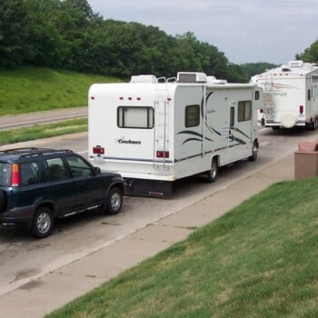 best cars for flat towing behind a motorhome