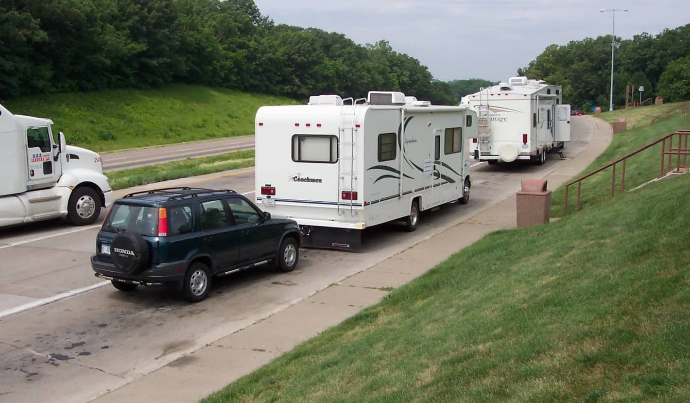 best cars for flat towing behind a motorhome