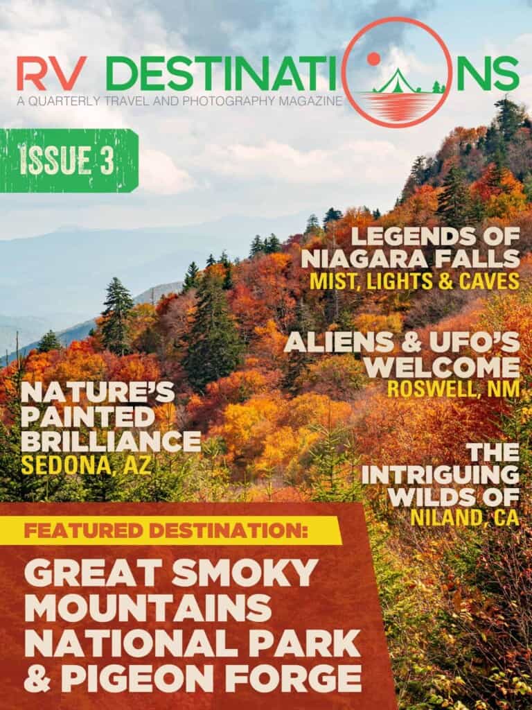 RV Destinations Magazine Cover Issue 3