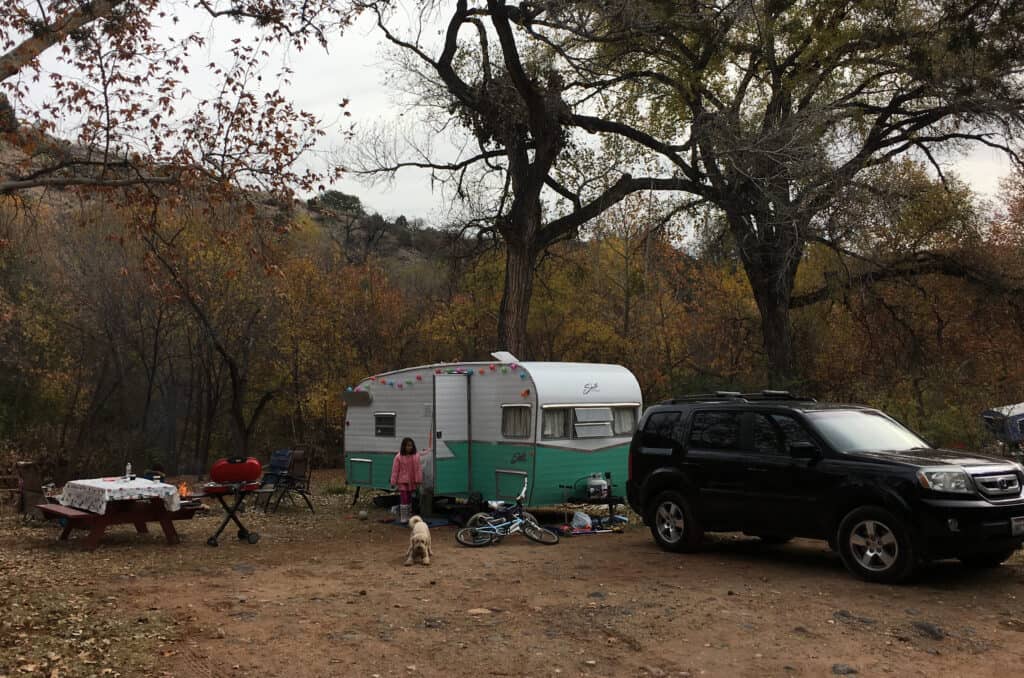 Memories of our first RV camping trip. (Image: Robin Acutt)