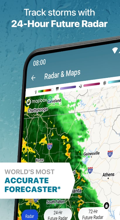 Weather Channel app screenshot
